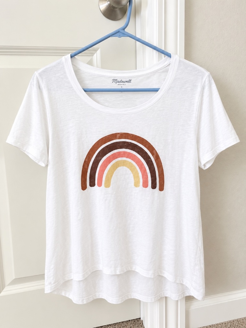 Madewell Rainbow Graphic T-Shirt – Size S